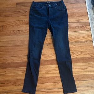 Express high rise skinny jeans